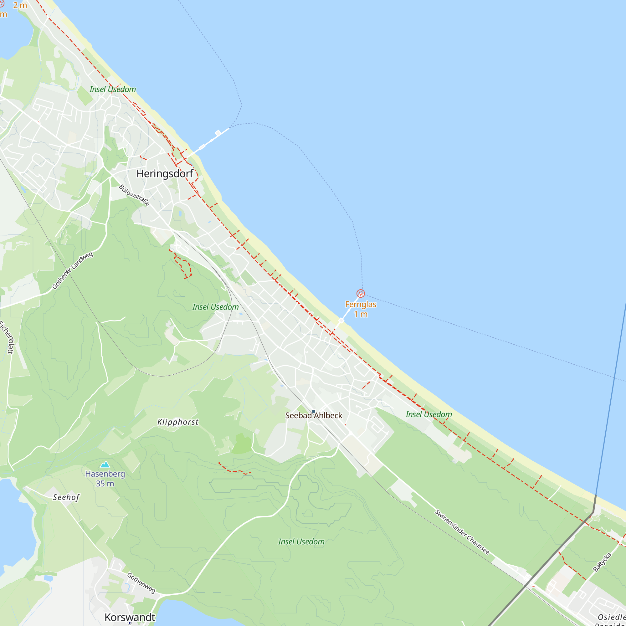 Uwes Fischerhütte map