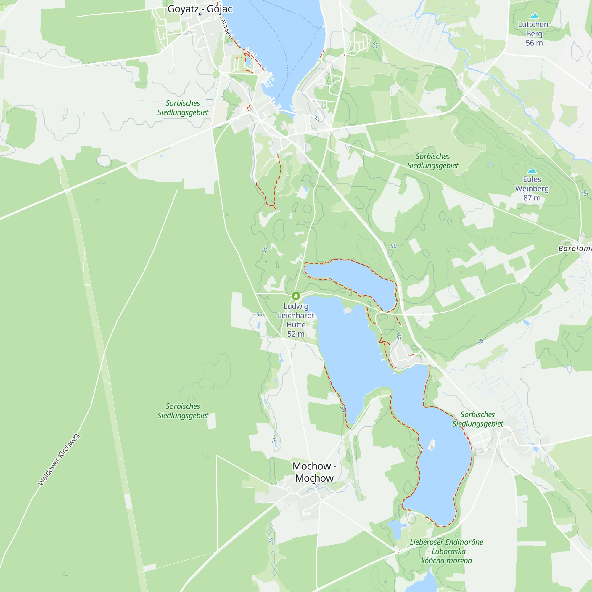 Ludwig Leichhardt Hütte map