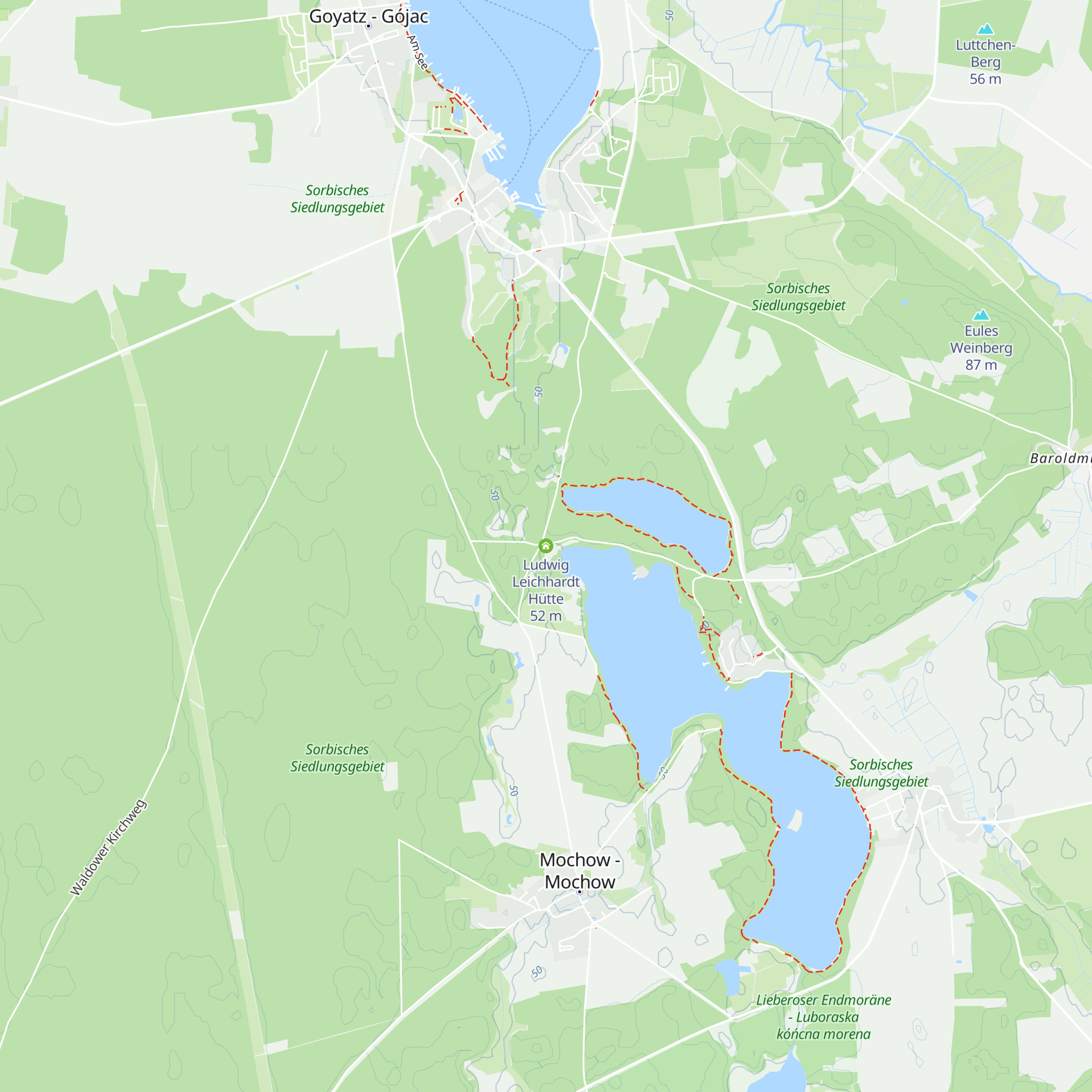 Ludwig Leichhardt Hütte map