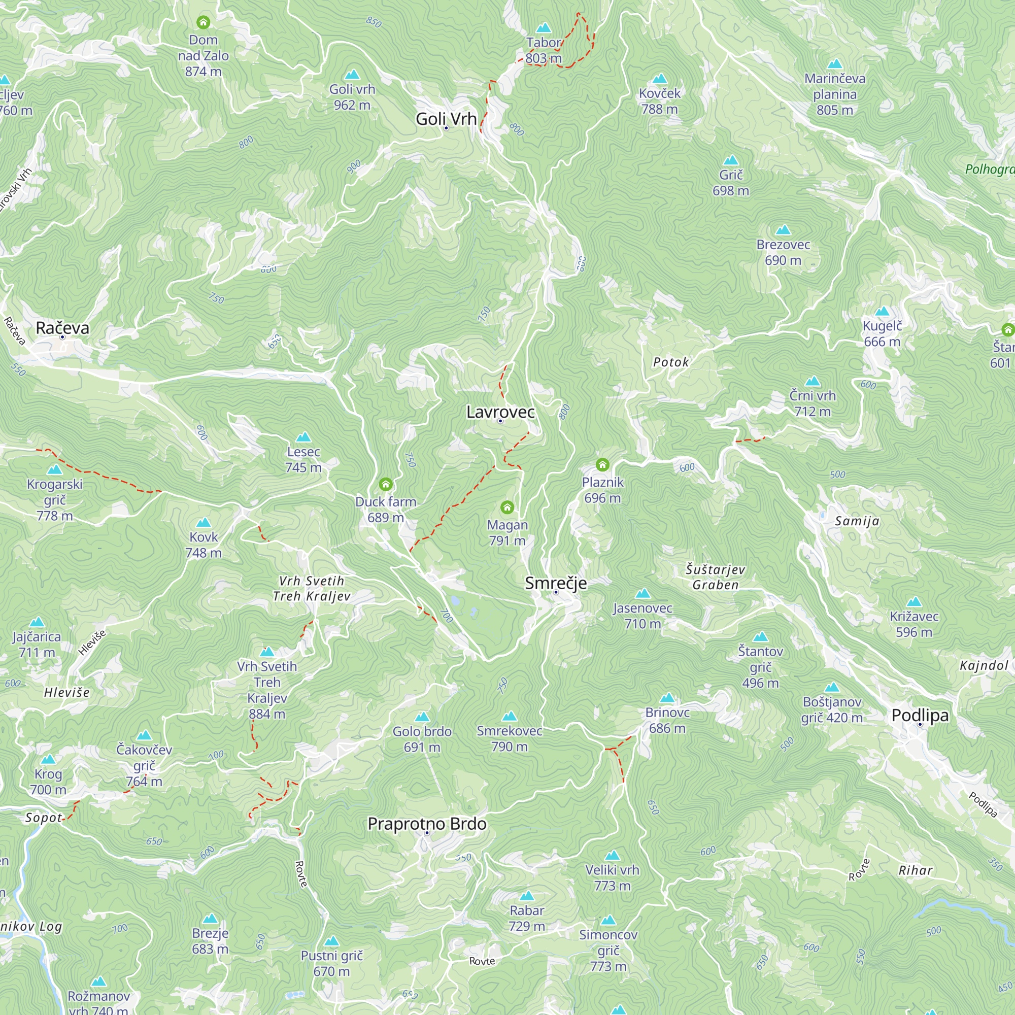 Magan map
