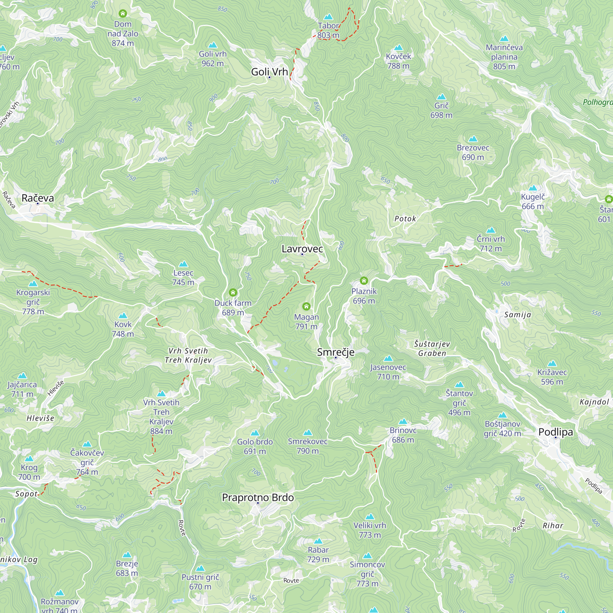 Magan map