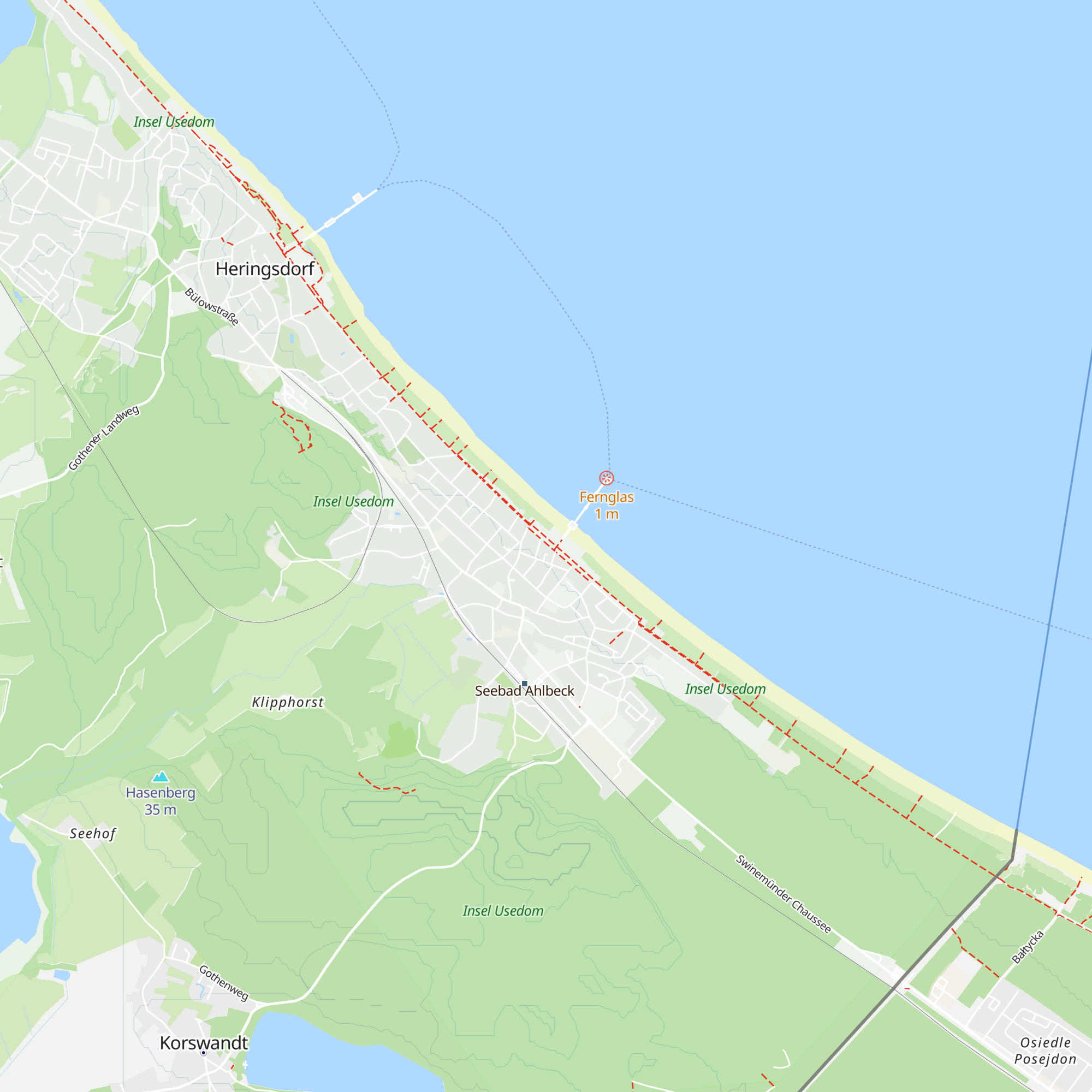 Touristinformation map