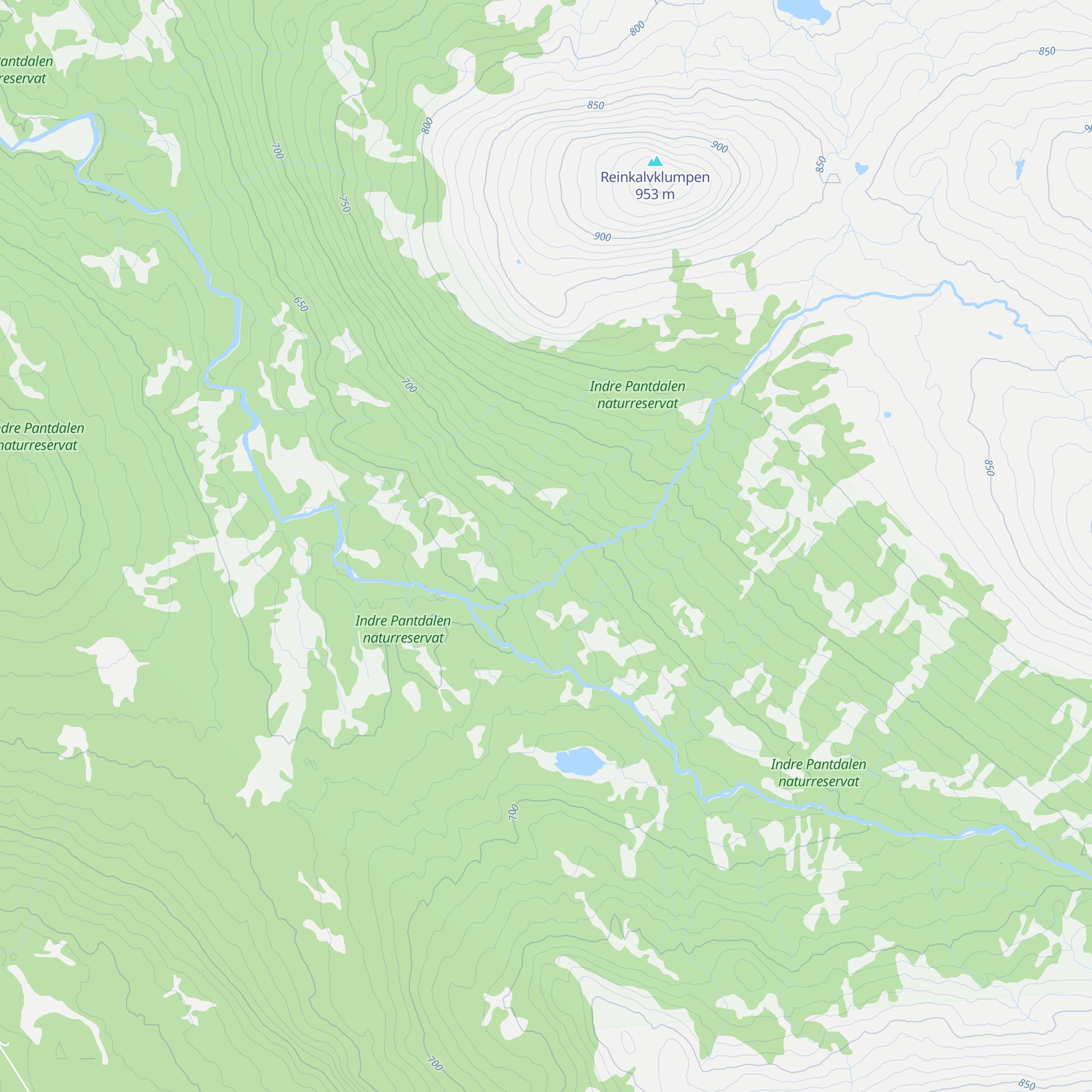 Åpen bu map