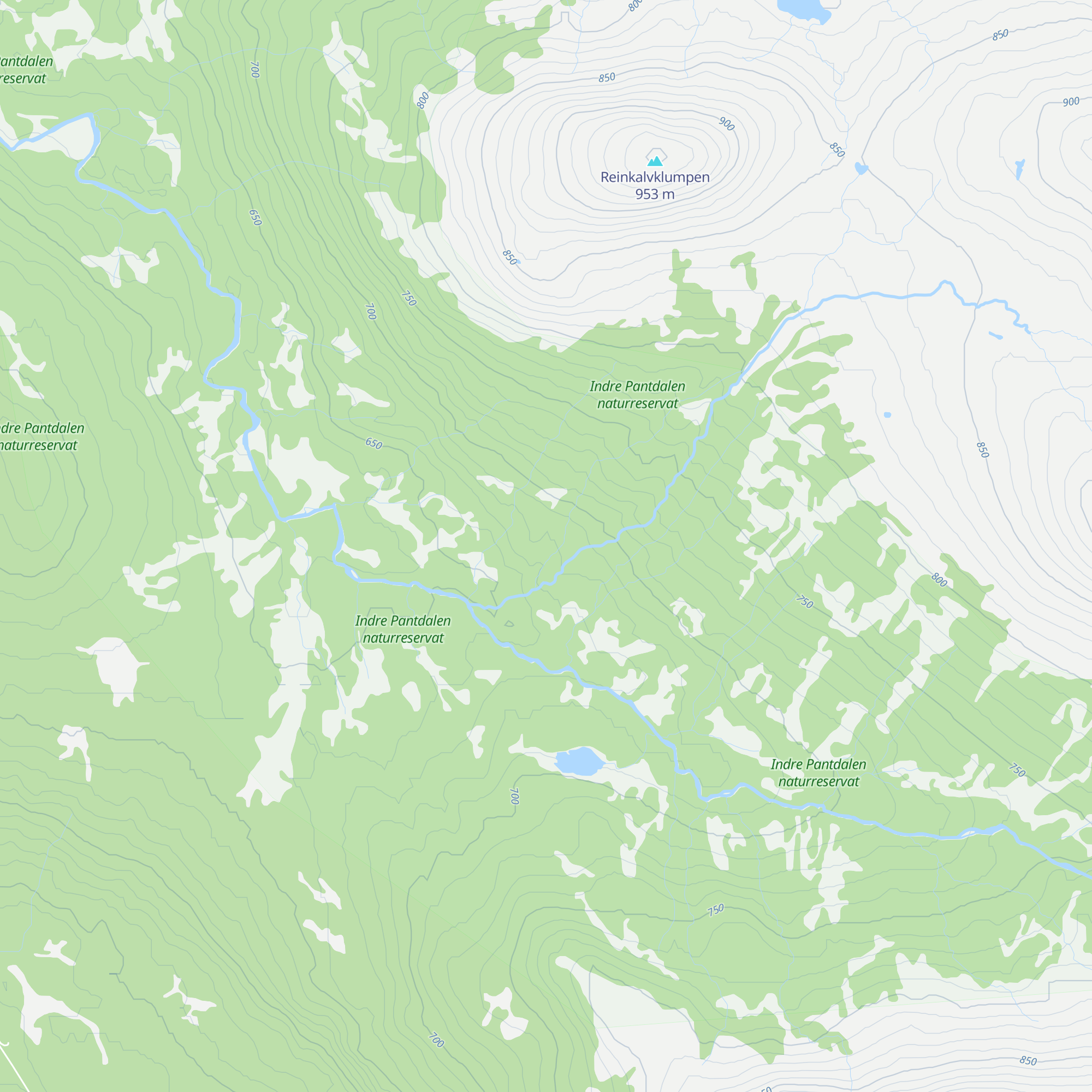 Åpen bu map