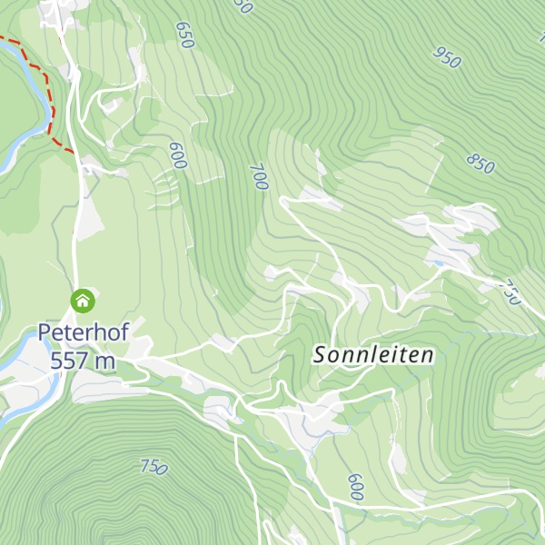 Map of Hotel Sonnfeld