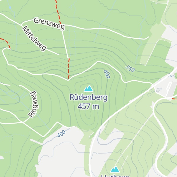 Map of Rüdenberg