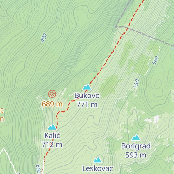 Map of Bukovo