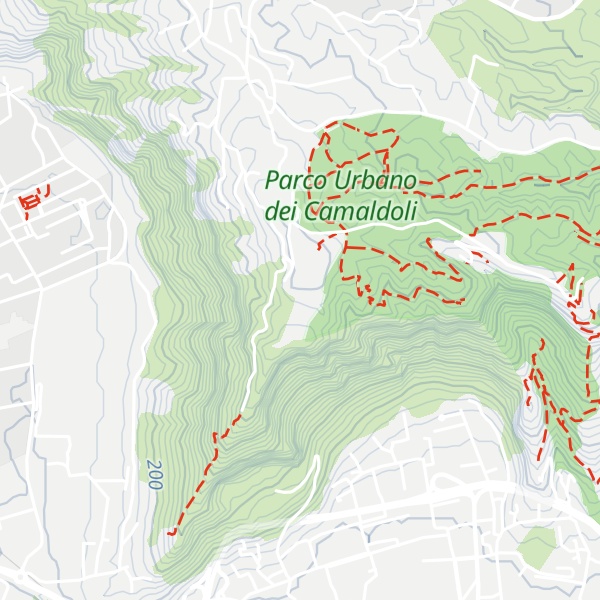 Map of Collina dei Camaldoli