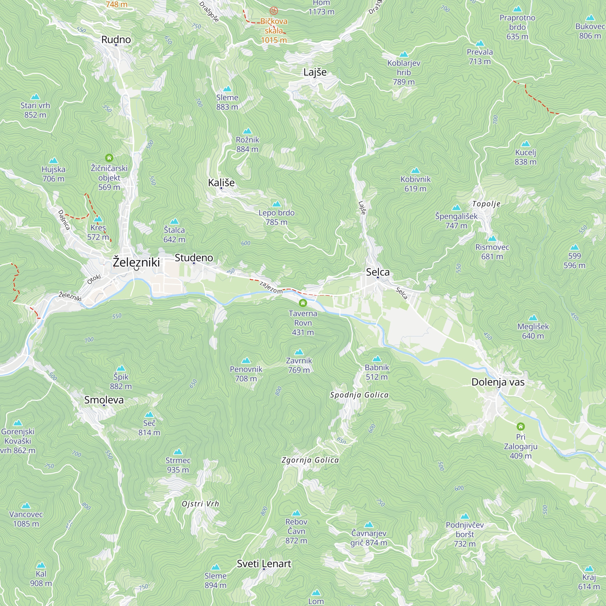 Taverna Rovn map