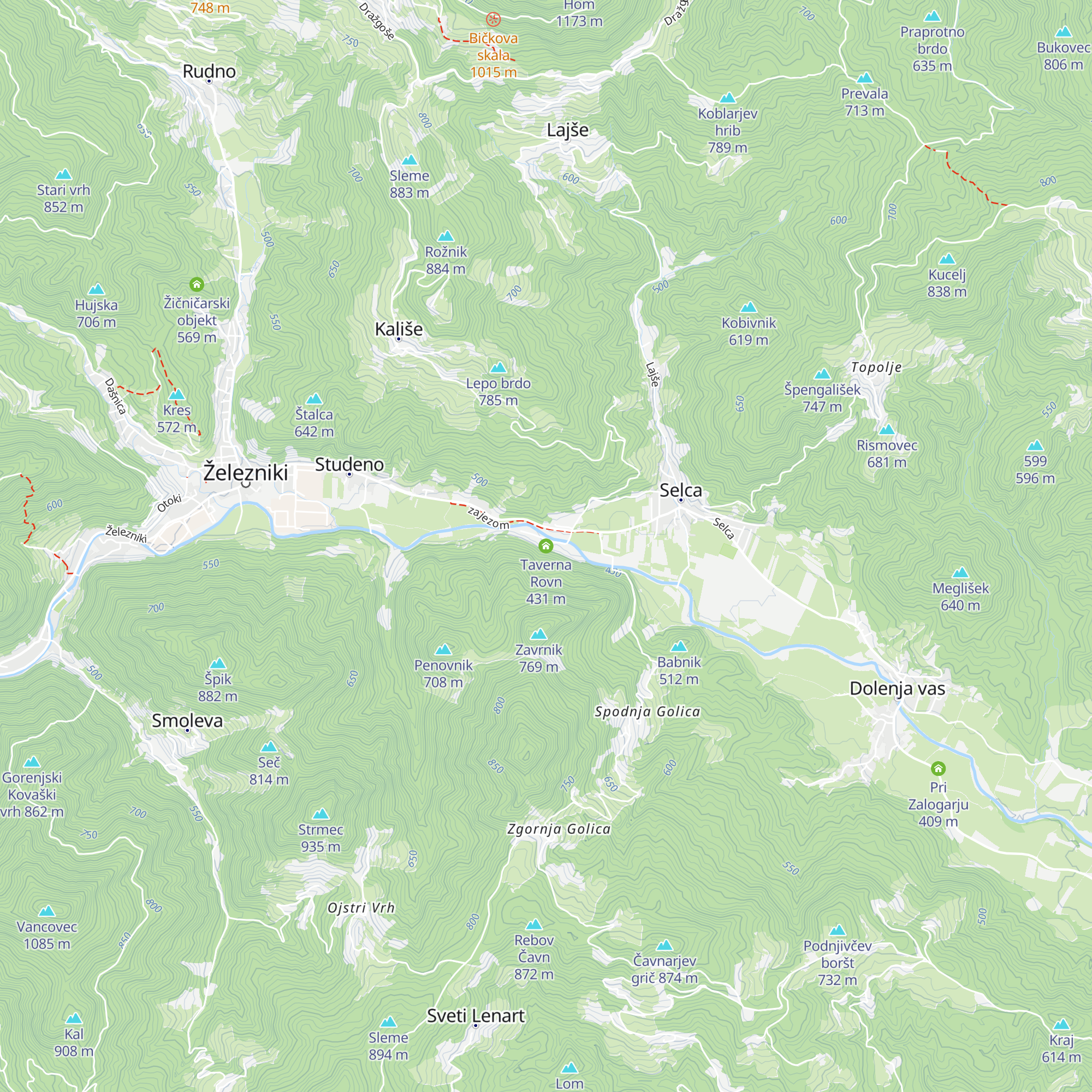 Taverna Rovn map