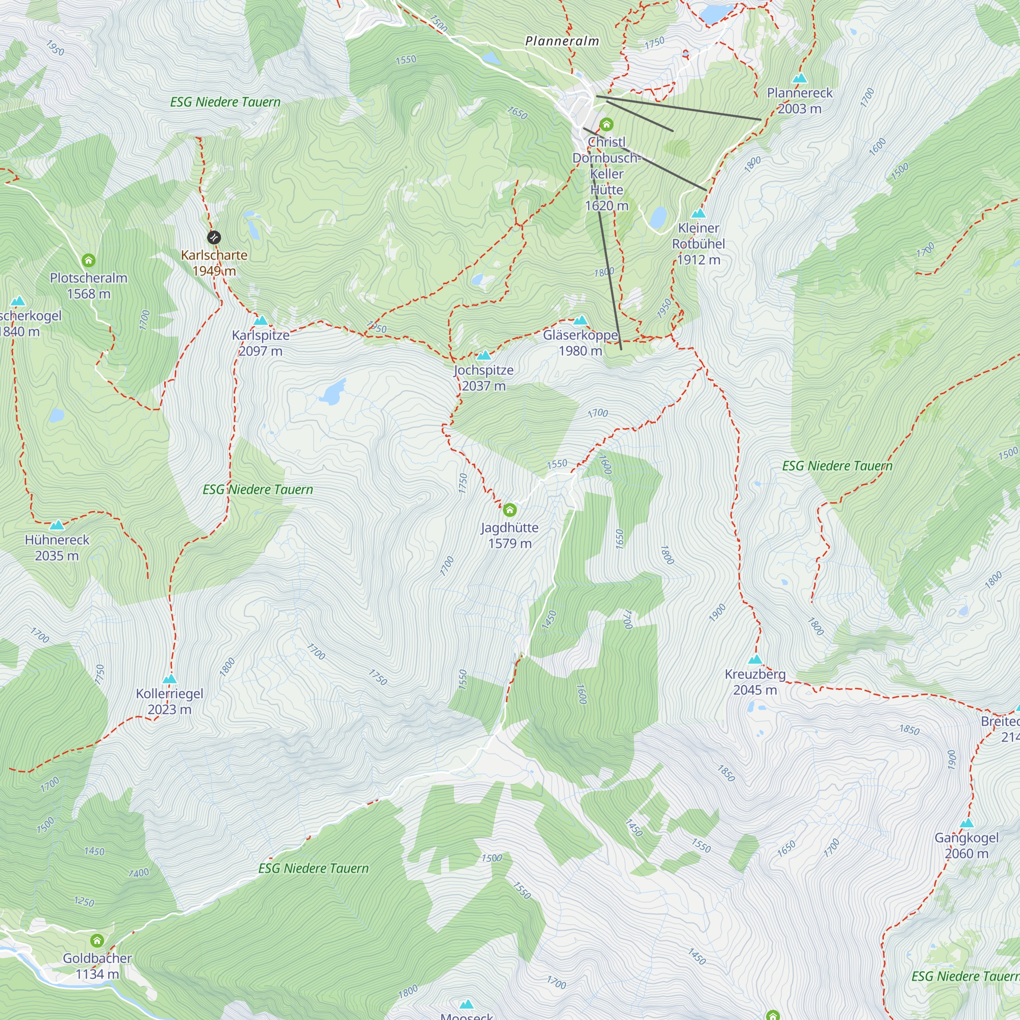 Jagdhütte map