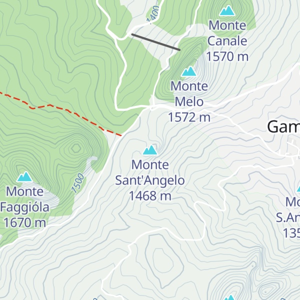 Map of Monte Sant'Angelo