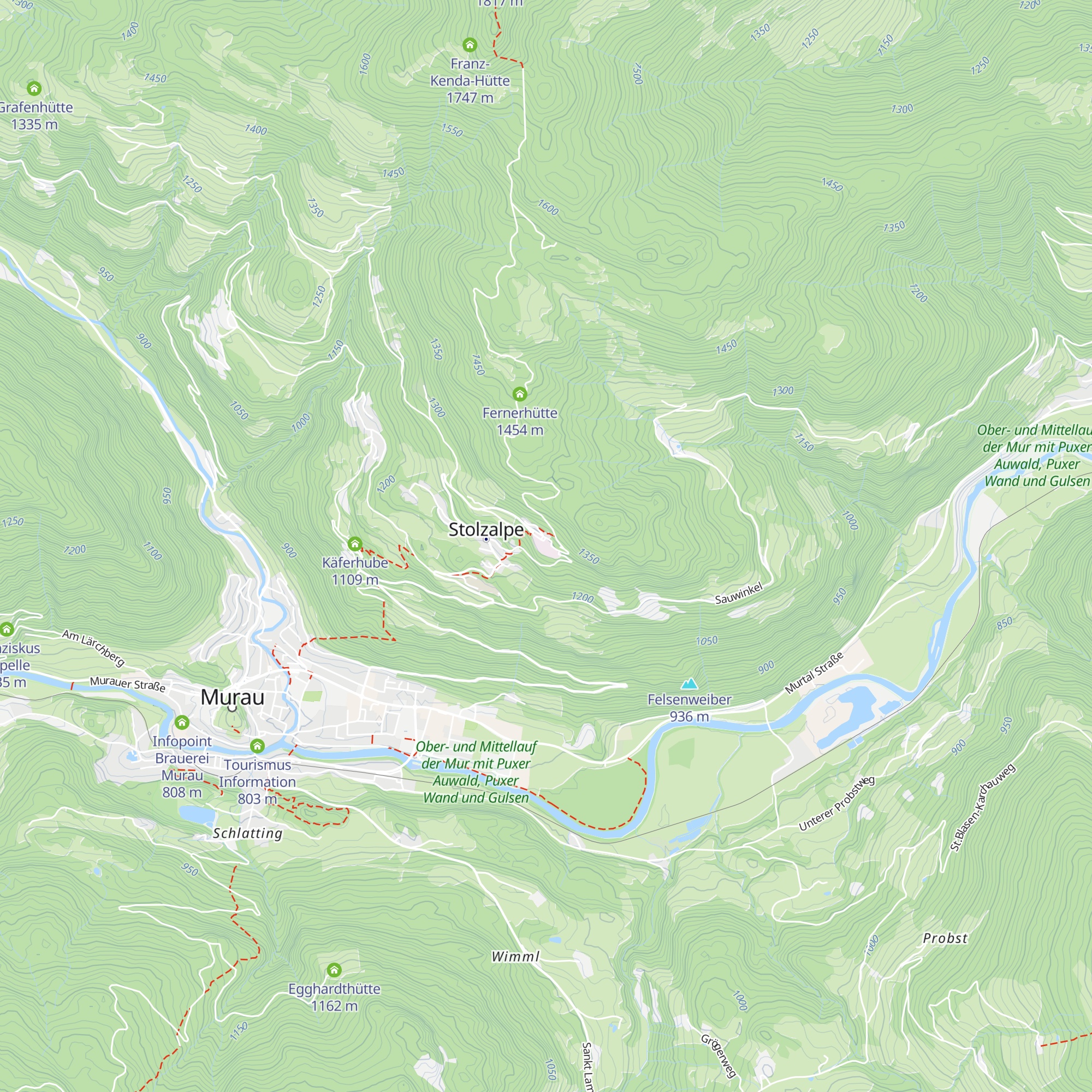 Landeskrankenhaus Murtal, Standort Stolzalpe Haus 2 map