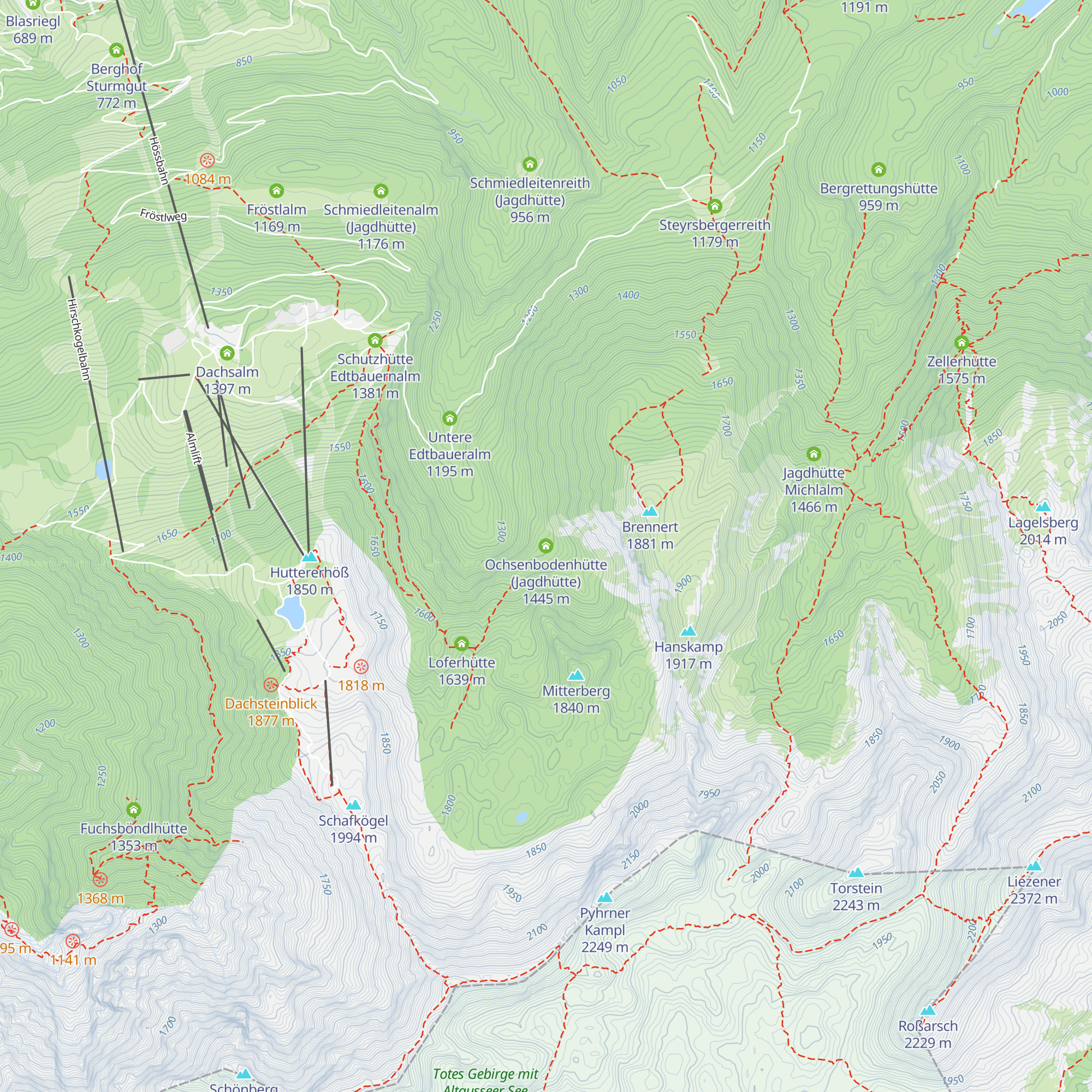 Ochsenbodenhütte (Jagdhütte) map