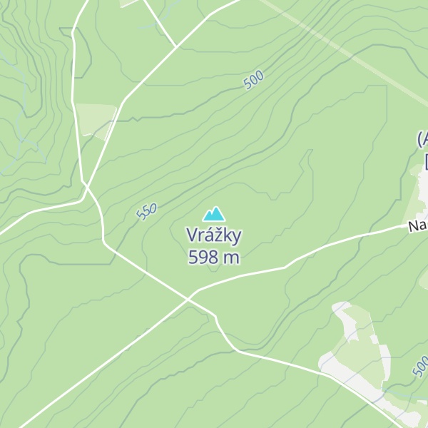 Map of Vrážky