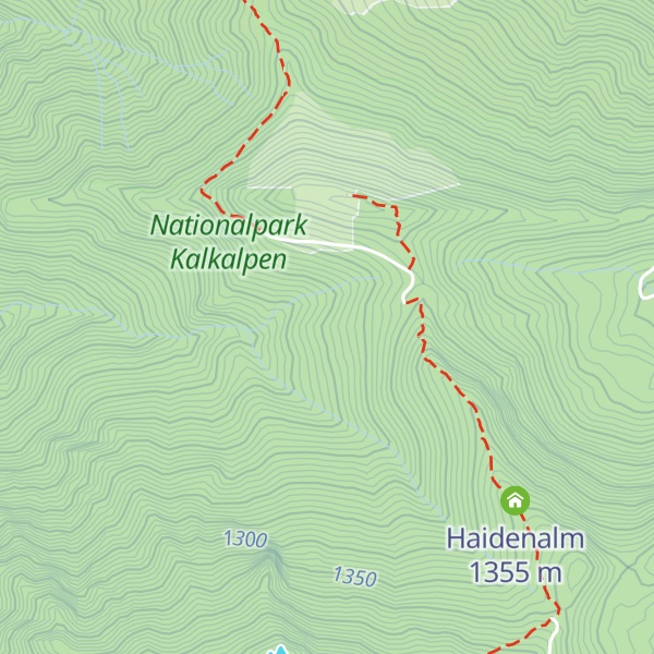 Map of Jagdhütte Obere Wallergrabenhütte