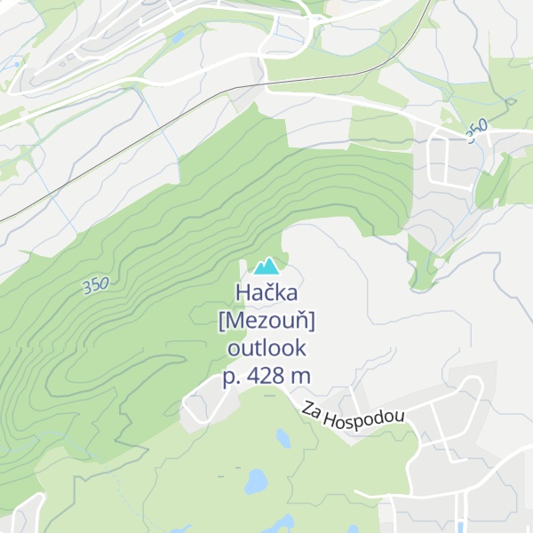 Map of Hačka [Mezouň] outlook p.