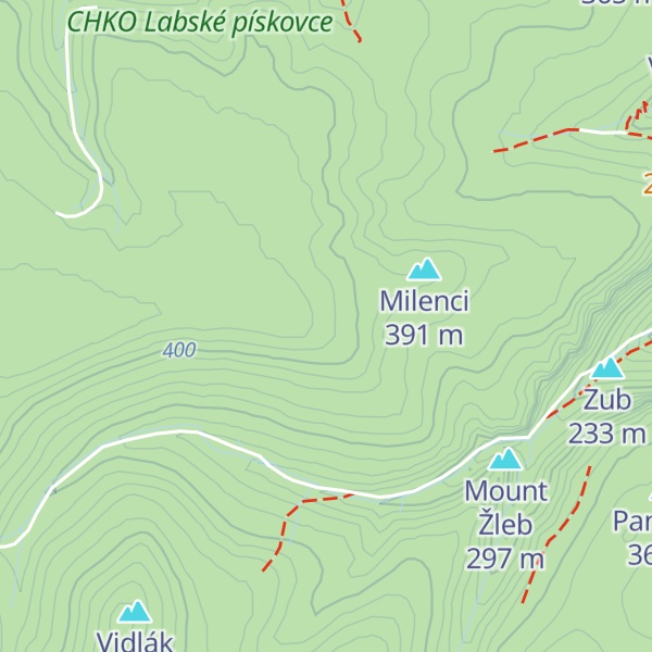Map of Skřítek Kameníček