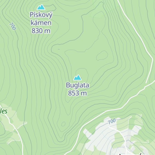Map of Buglata