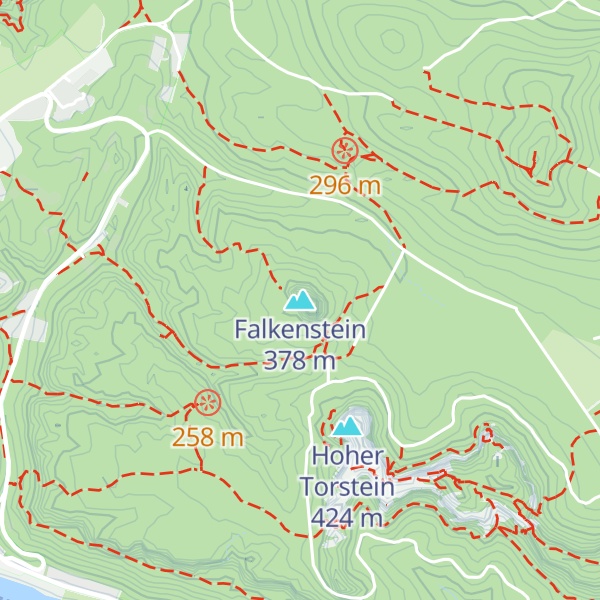 Map of Falkenstein
