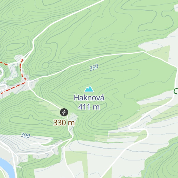 Map of Haknová