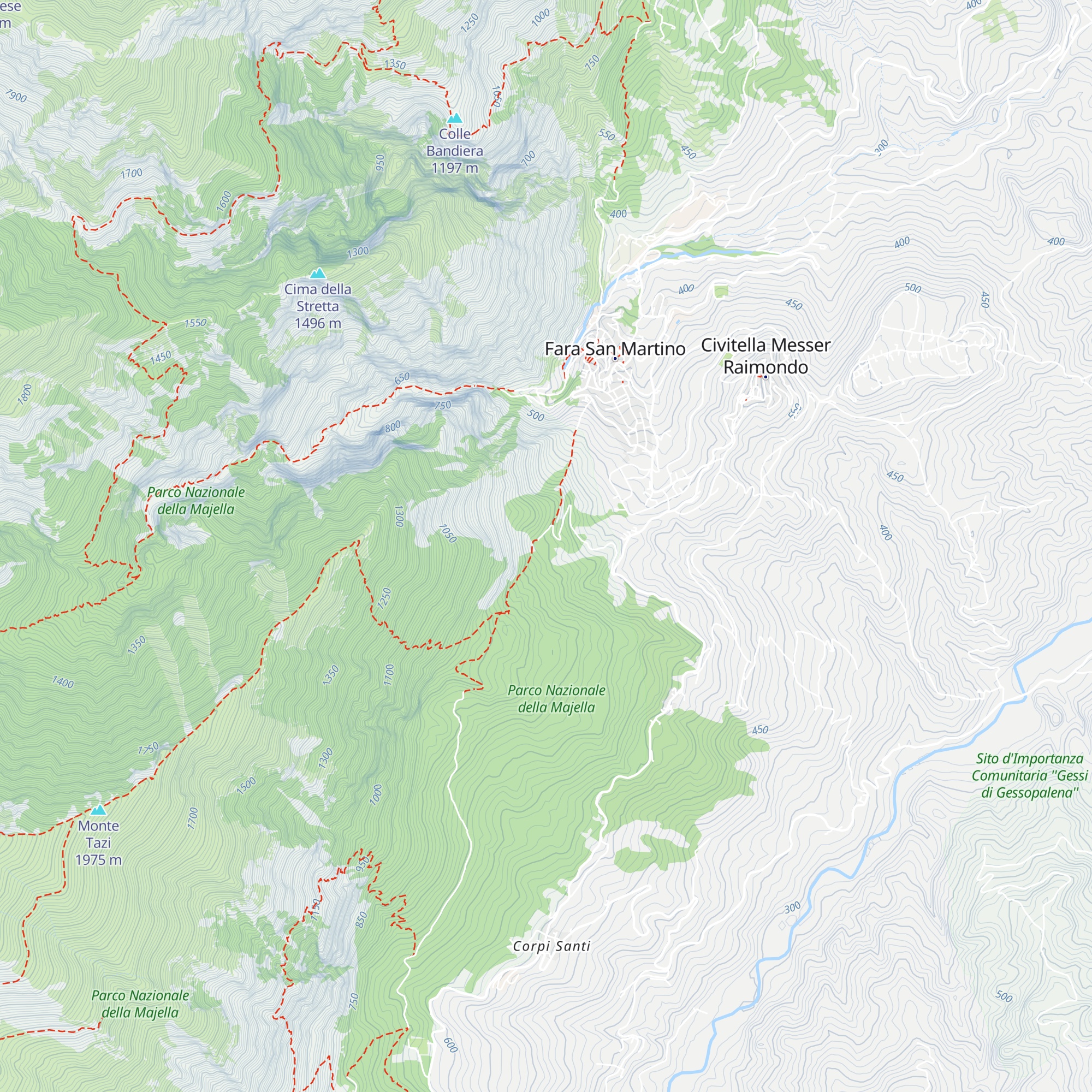 Rifugio Casa del Pastore map