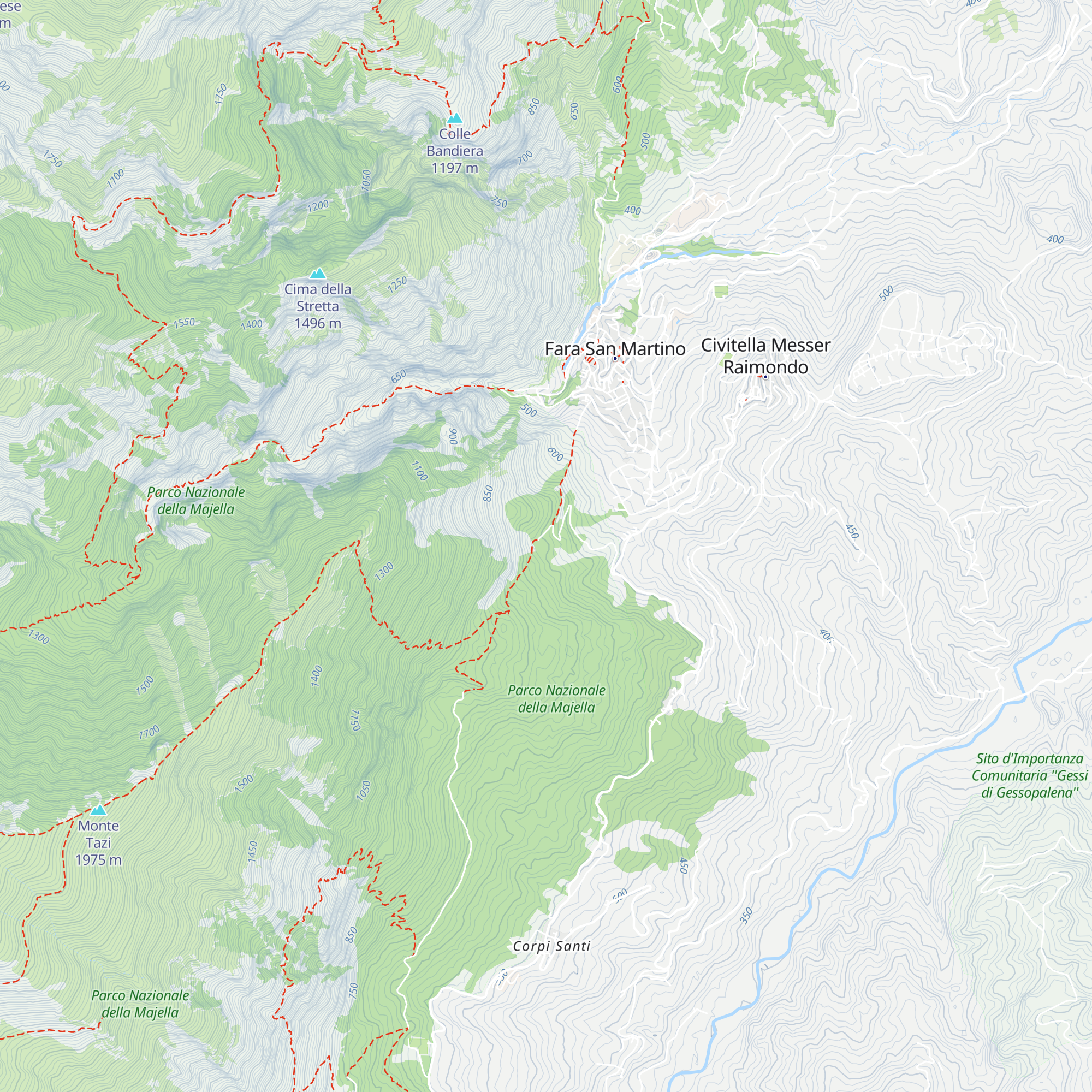 Rifugio Casa del Pastore map