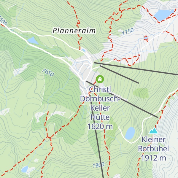 Map of Alpengasthof Grimmingblick