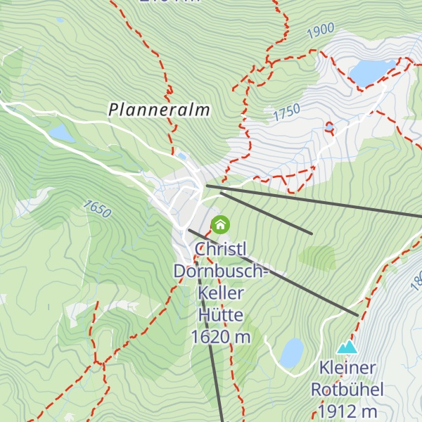 Map of Ewis-Hütte