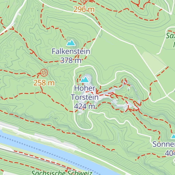 Map of Bergfex