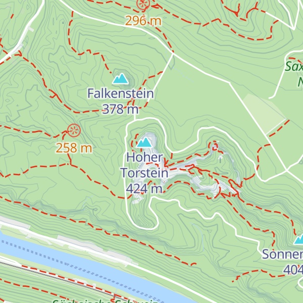 Map of Mittlerer Torstein