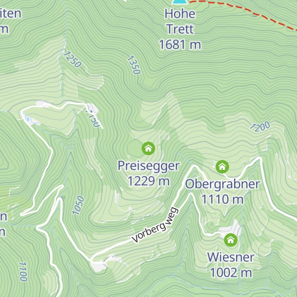 Map of Preisegger