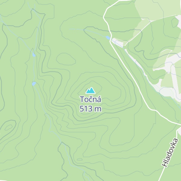 Map of Točná