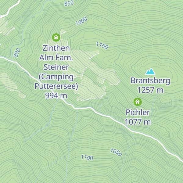 Map of Scheipel Alm