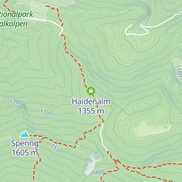 Map of Haidenalm