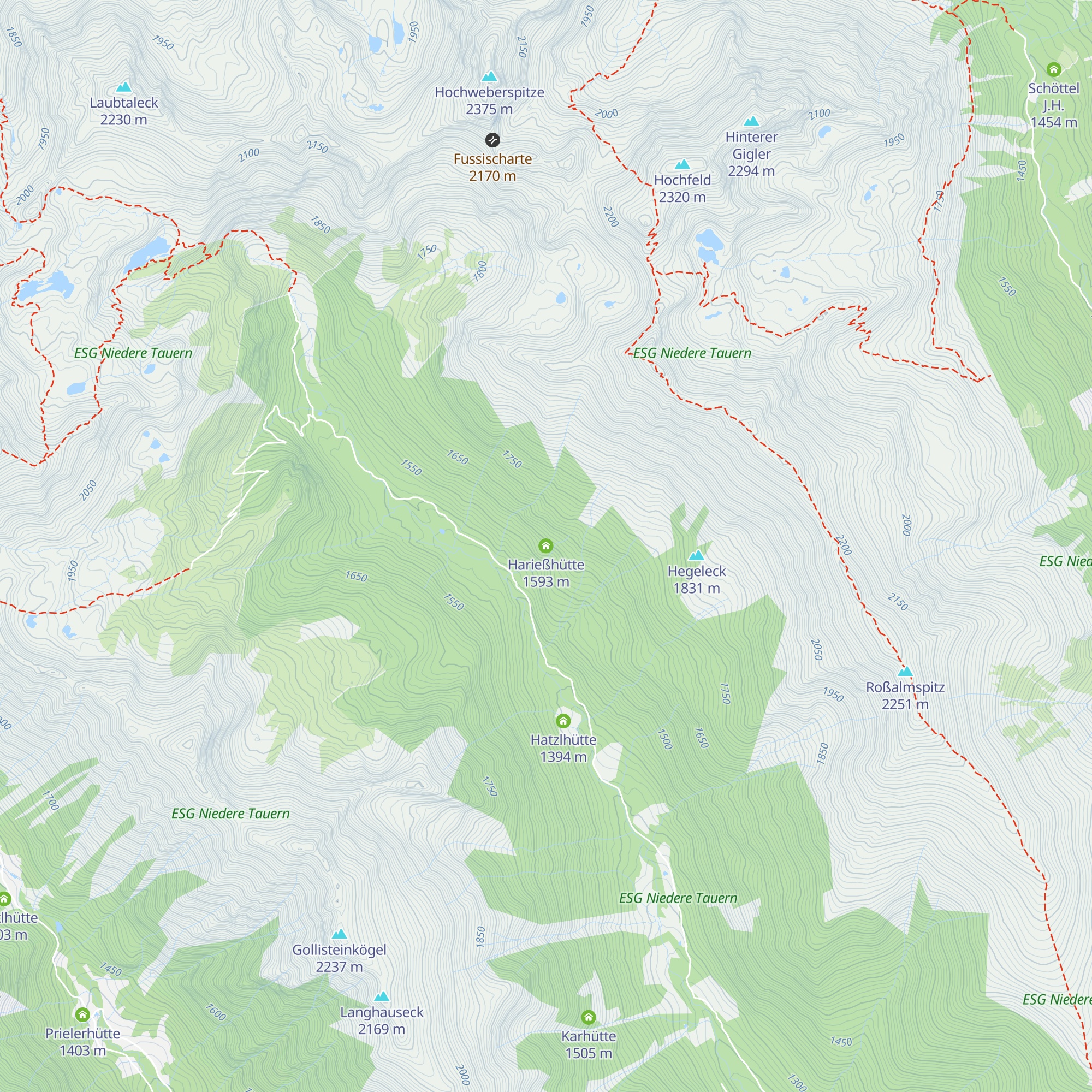 Harießhütte map