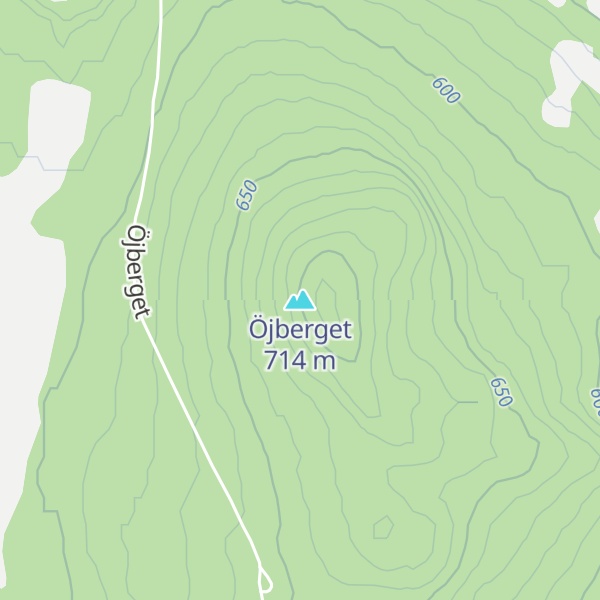 Map of Öjberget