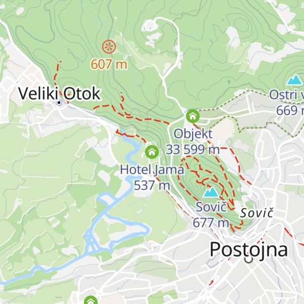 Map of Hotel Jama