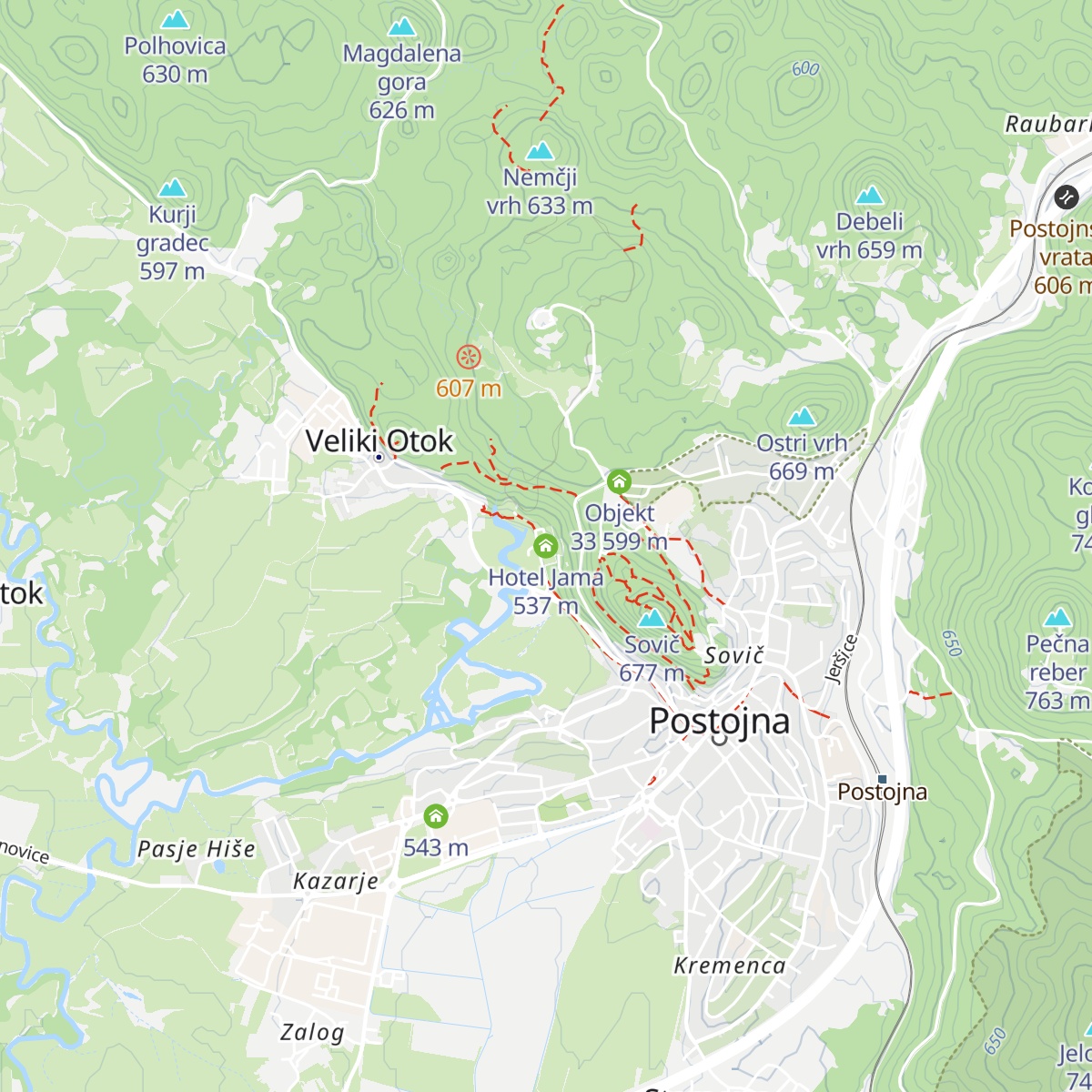 Hotel Jama map