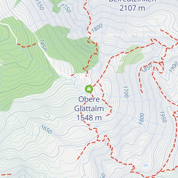 Map of Obere Glattalm