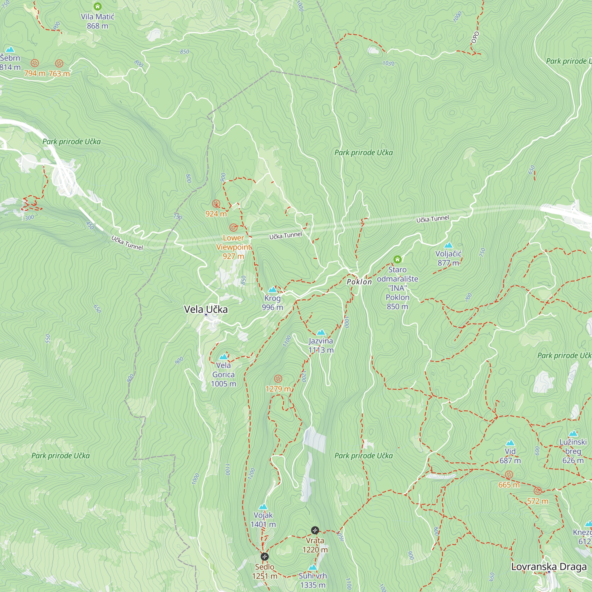 Dopolavoro map