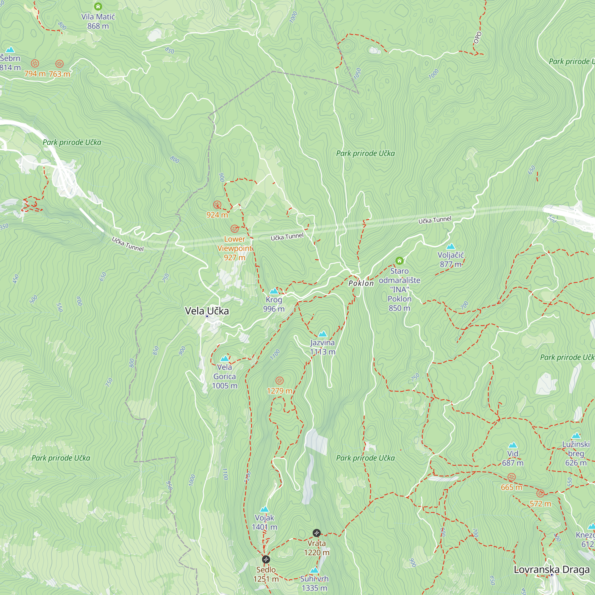 Dopolavoro map