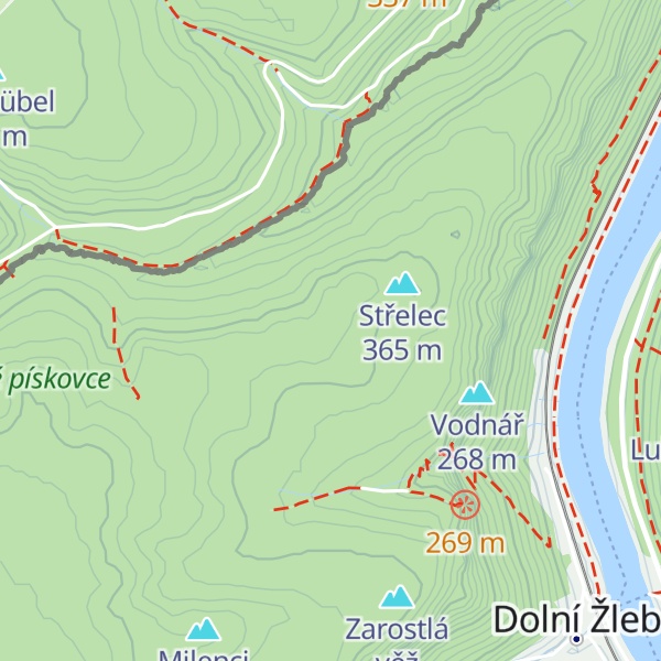 Map of František