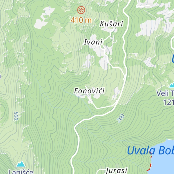 Map of Astronomical Observatory