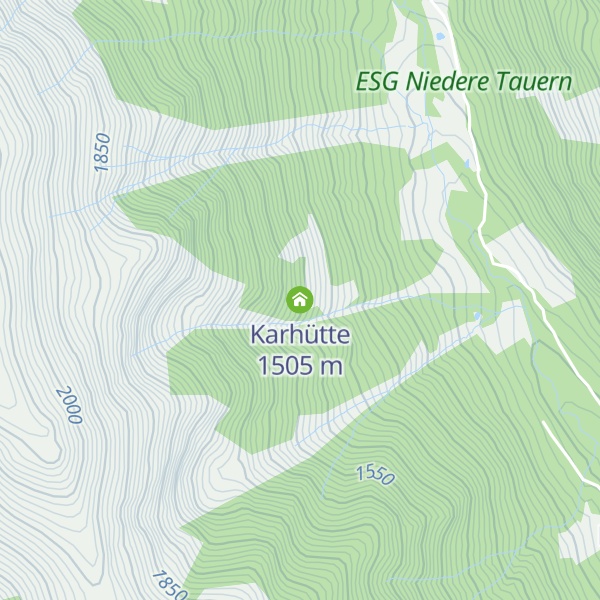 Map of Karhütte