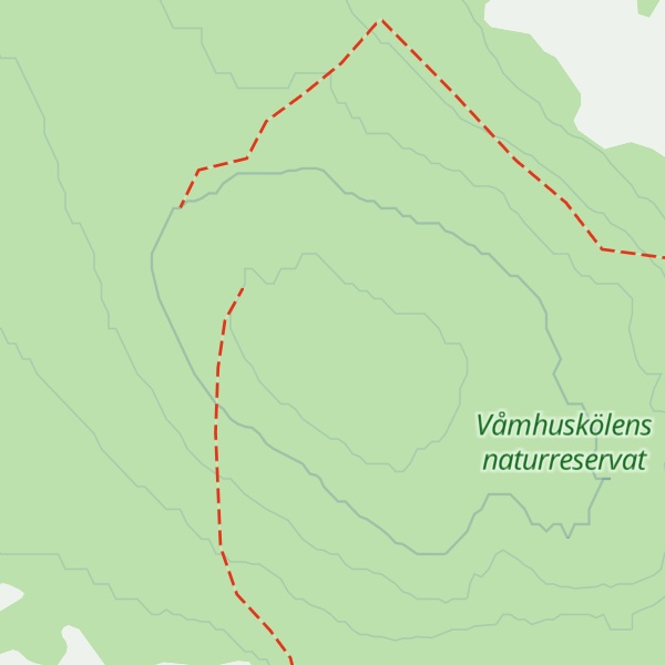 Map of Norra Oradtjärnberget