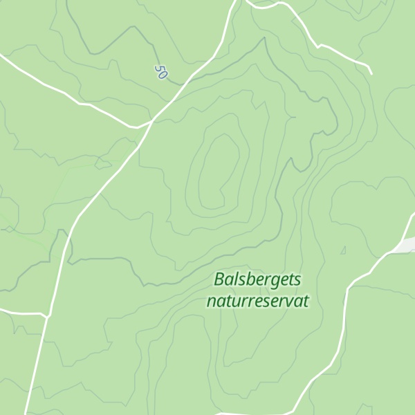 Map of Balsberget