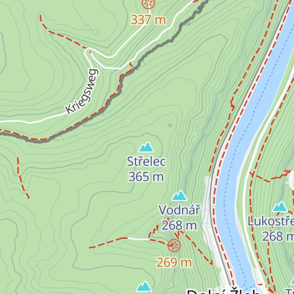 Map of Miliduch