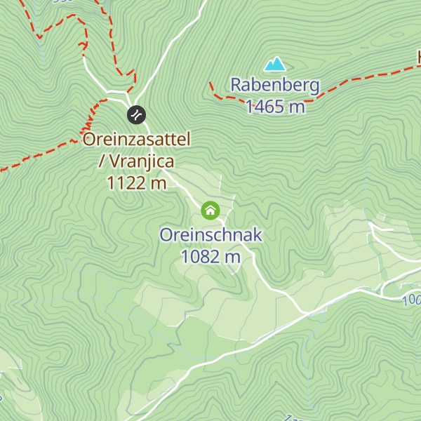 Map of Oreinschnak