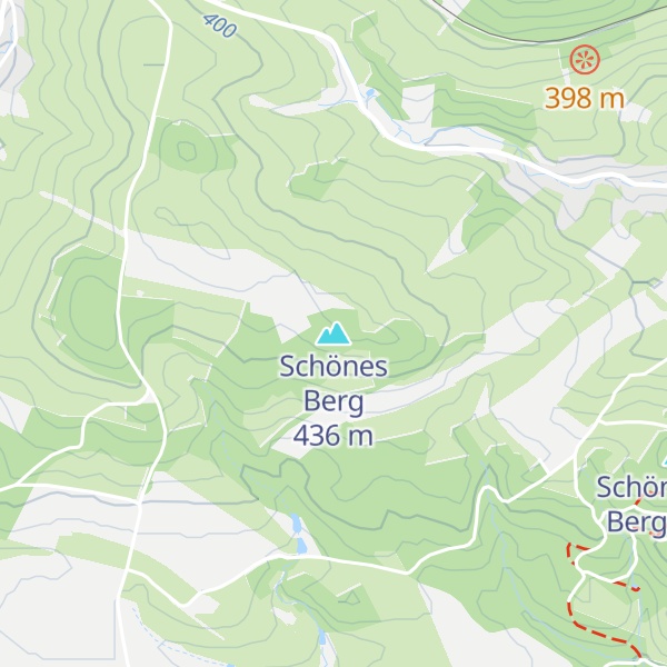 Map of Schönes Berg